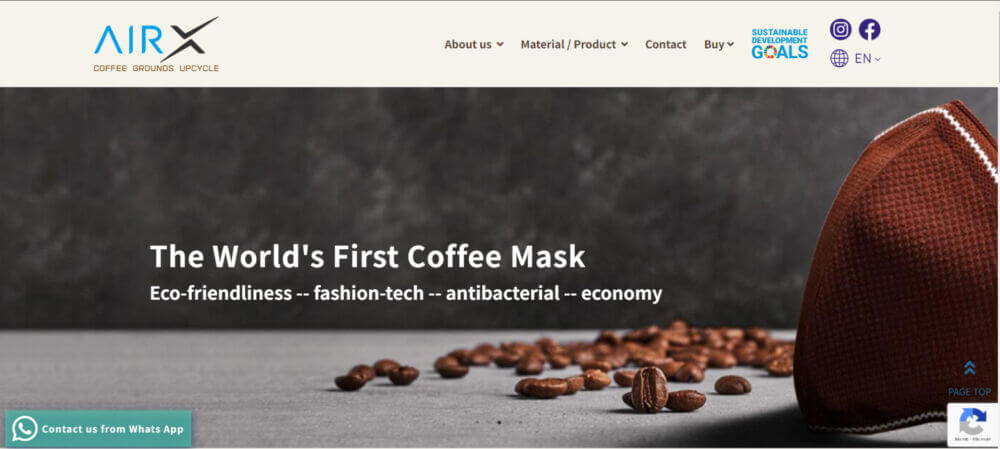 AirX COFFEE Website has been published