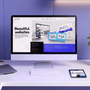 image of website layout