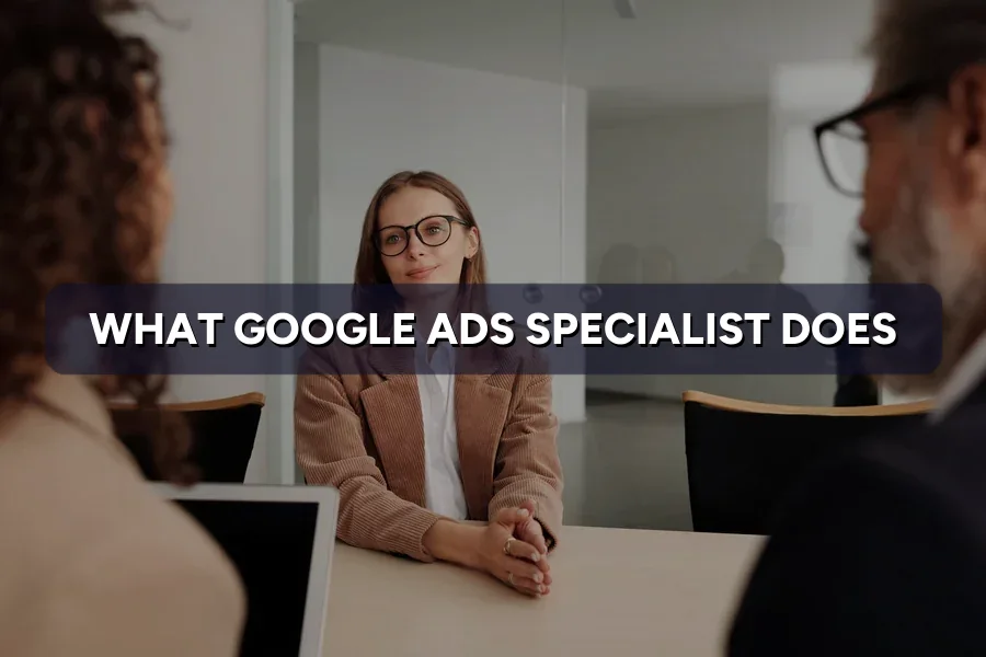 What Does a Google Ads Specialist Do Every Month?