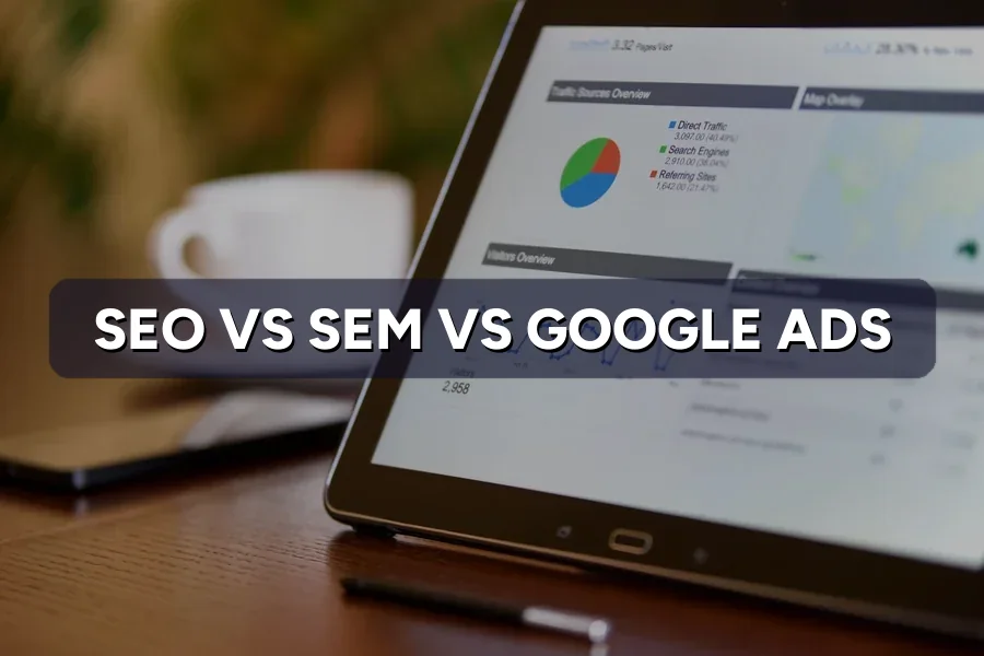 SEO vs SEM vs Google Ads in Malaysia: What's the Difference?