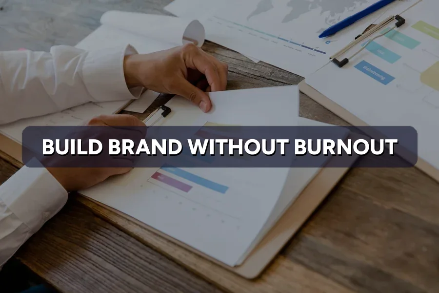 How to Build a Brand on Social Without Burning Out