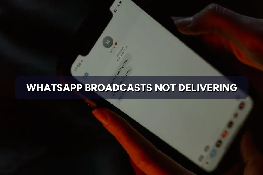 WhatsApp Broadcasts Not Delivering? Reasons and Fixes