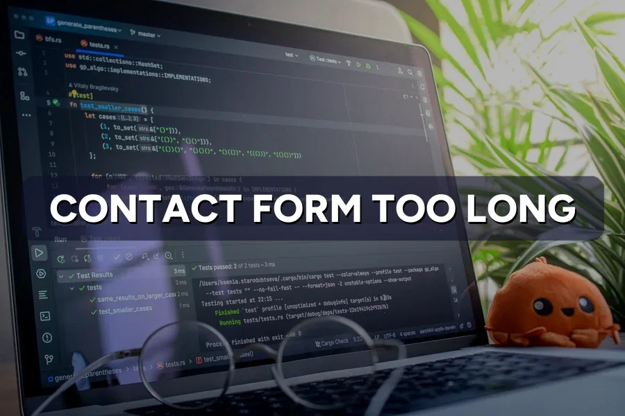 Contact Form Too Long? How Fewer Fields Get More Enquiries