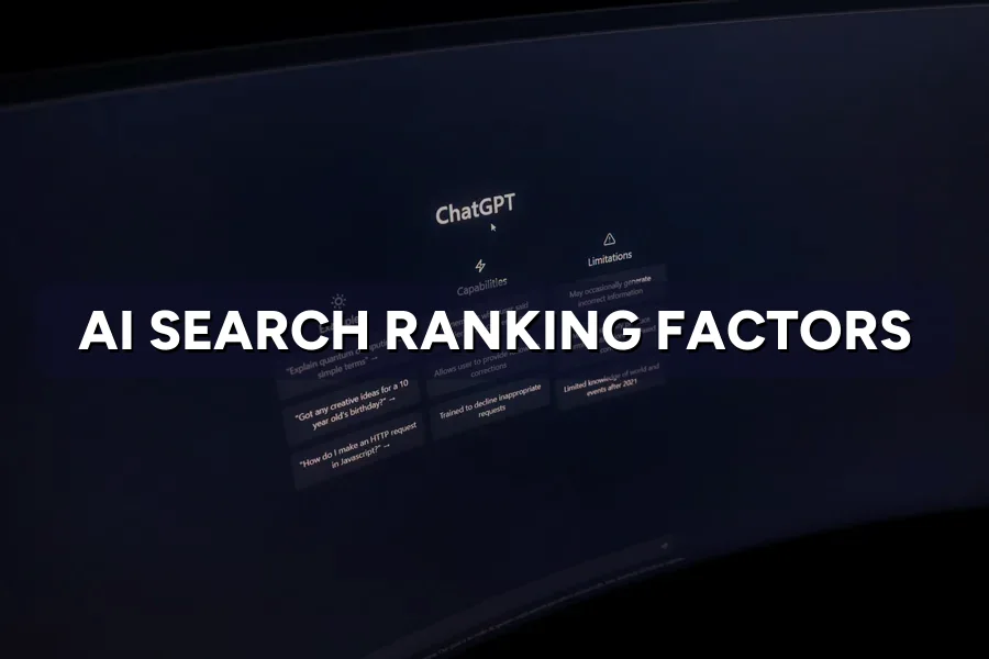 AI Search Ranking Factors: What LLMs Actually Reward