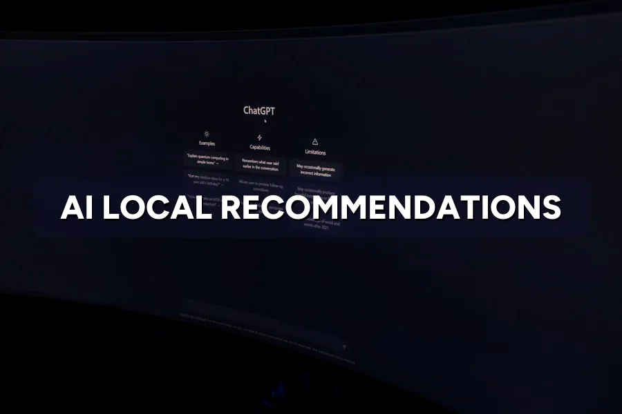 AI Local Recommendations: How Chatbots Pick Businesses