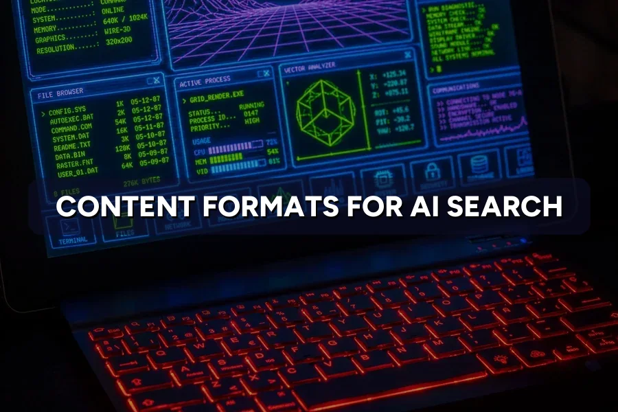 Content Formats for AI Search: What Chatbots Prefer