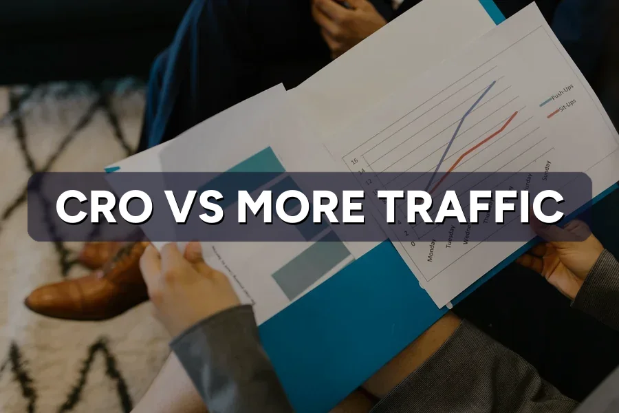 CRO vs More Traffic: Which Spend Returns Faster in 2026?