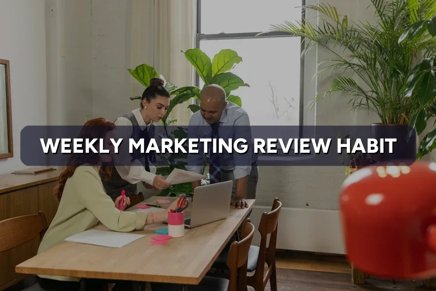 How to Set Up Weekly Marketing Reviews for Yourself