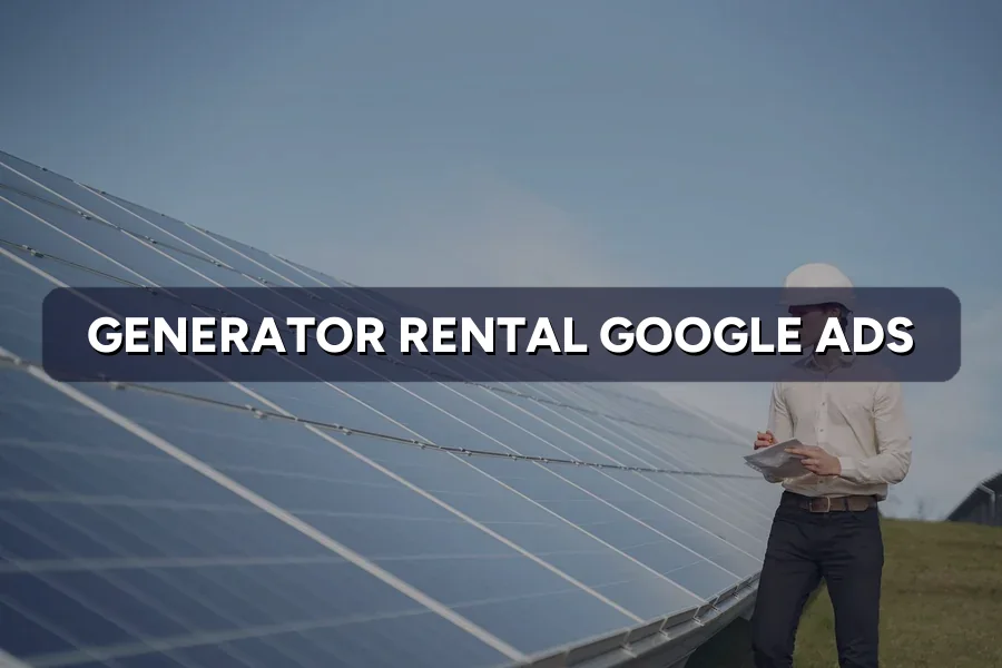 Best Google Ads for Generator Rentals in Malaysia Guide 2026