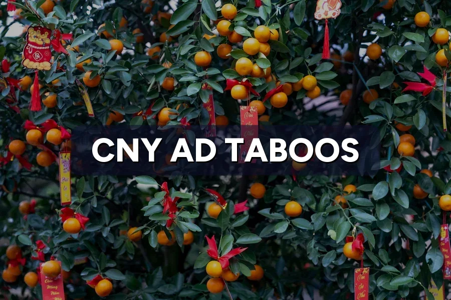 CNY Ad Taboos: Words, Colours and Numbers to Avoid