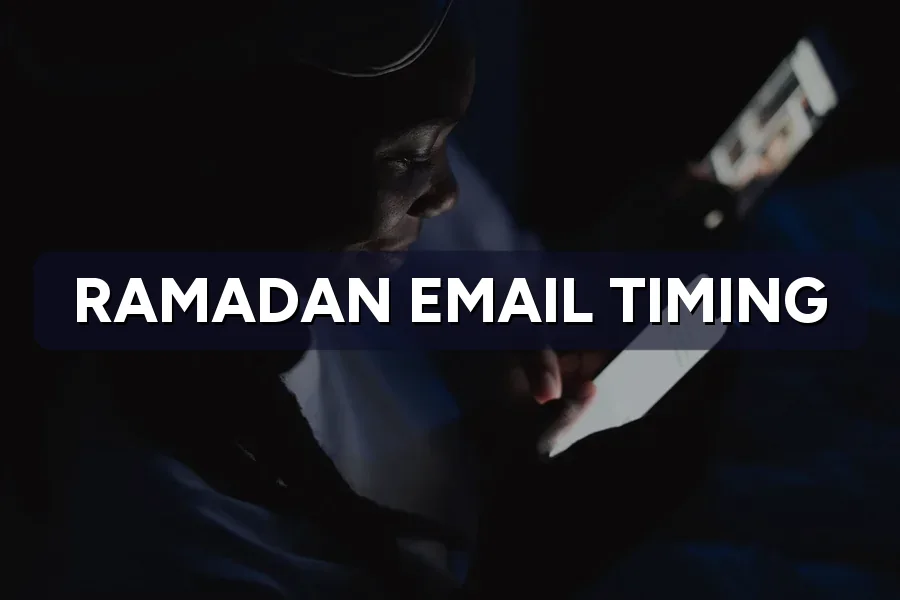 Ramadan Email Timing: When Malaysians Open During Puasa