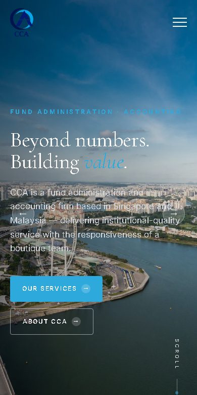 Digital Marketing Agency | ZenWeb Malaysia CCA website on a phone