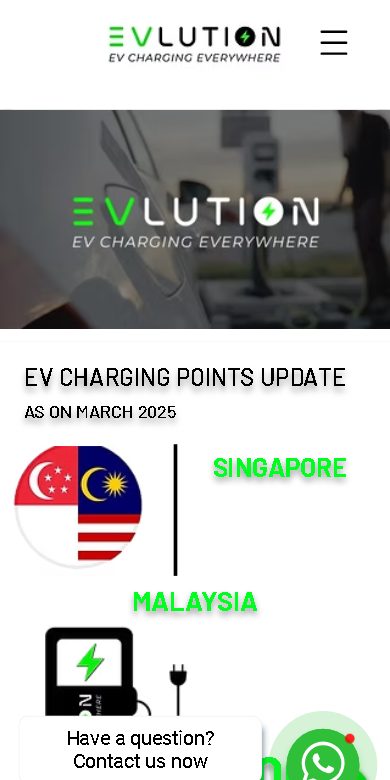 Digital Marketing Agency | ZenWeb Malaysia EVlution website on a phone