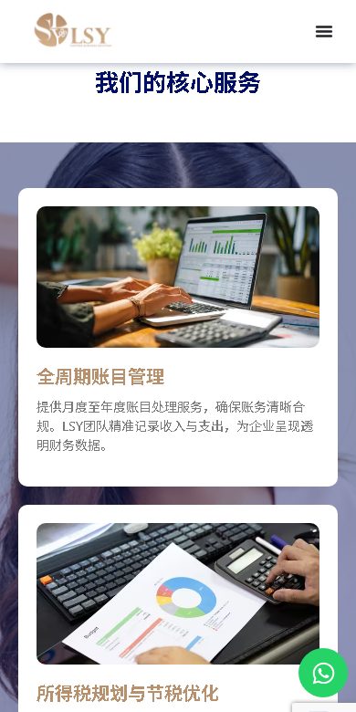 Digital Marketing Agency | ZenWeb Malaysia LSY & Partner Business Solution website on a phone