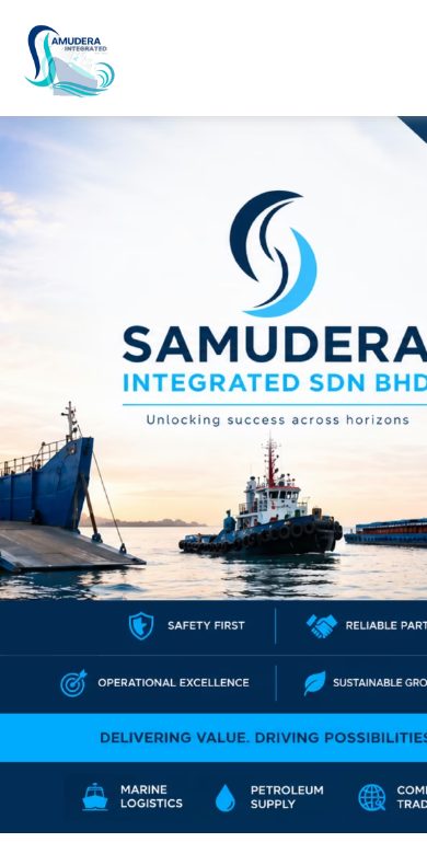 Digital Marketing Agency | ZenWeb Malaysia Samudera Integrated website on a phone
