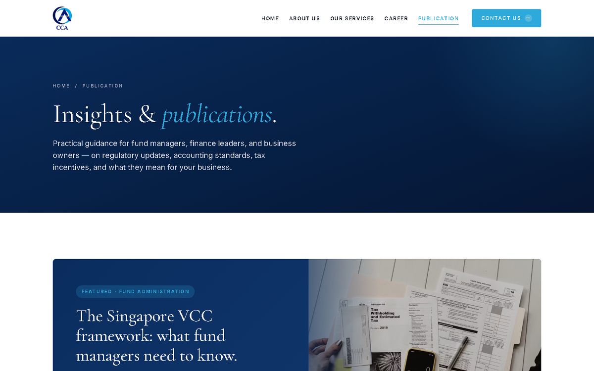 Digital Marketing Agency | ZenWeb Malaysia Publication of the CCA website