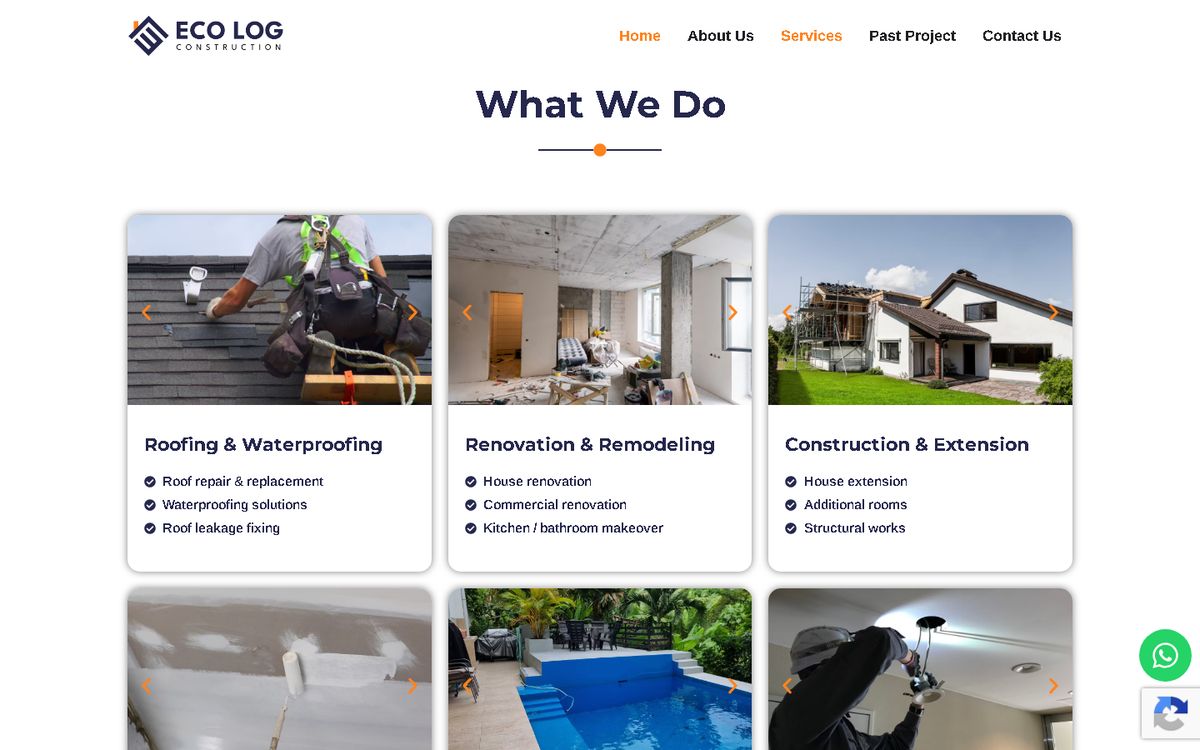 Digital Marketing Agency | ZenWeb Malaysia Services of the Eco Log Construction website