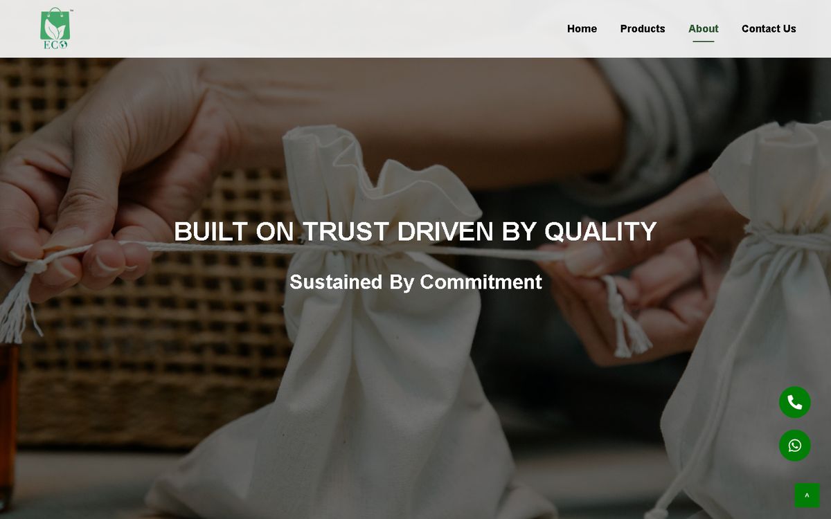 Digital Marketing Agency | ZenWeb Malaysia About of the Ecoweave Bags website
