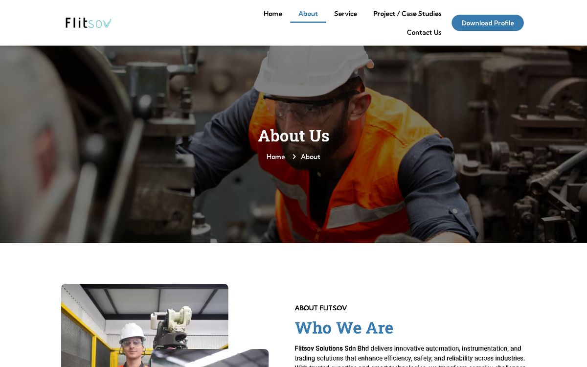Digital Marketing Agency | ZenWeb Malaysia About of the Flitsov Solution website