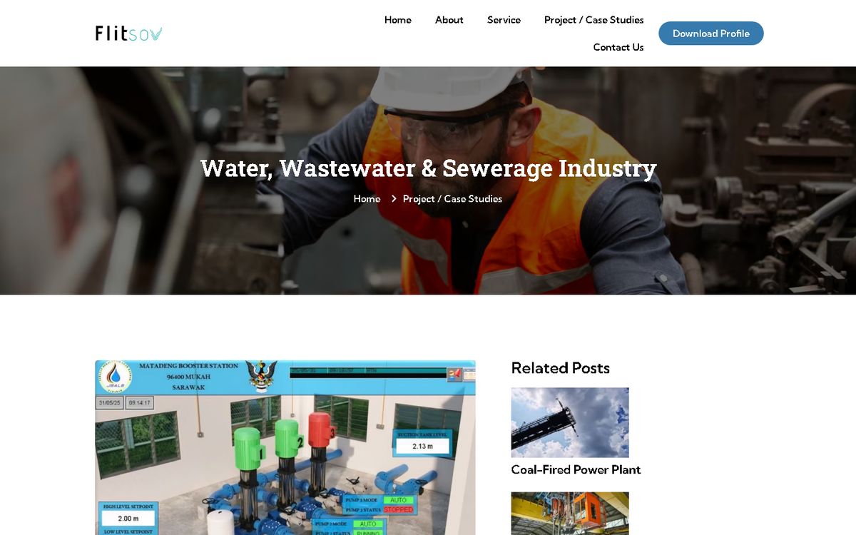 Digital Marketing Agency | ZenWeb Malaysia Case study of the Flitsov Solution website