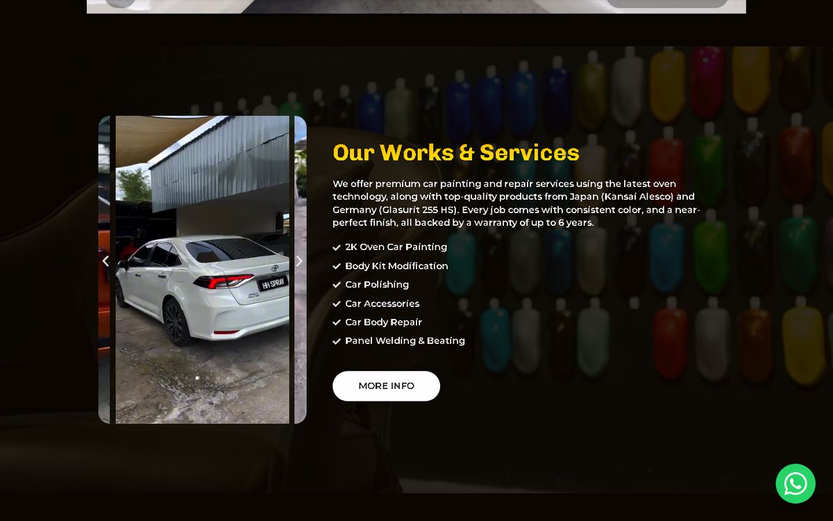 Digital Marketing Agency | ZenWeb Malaysia Our Works & Services of the HH Spray website