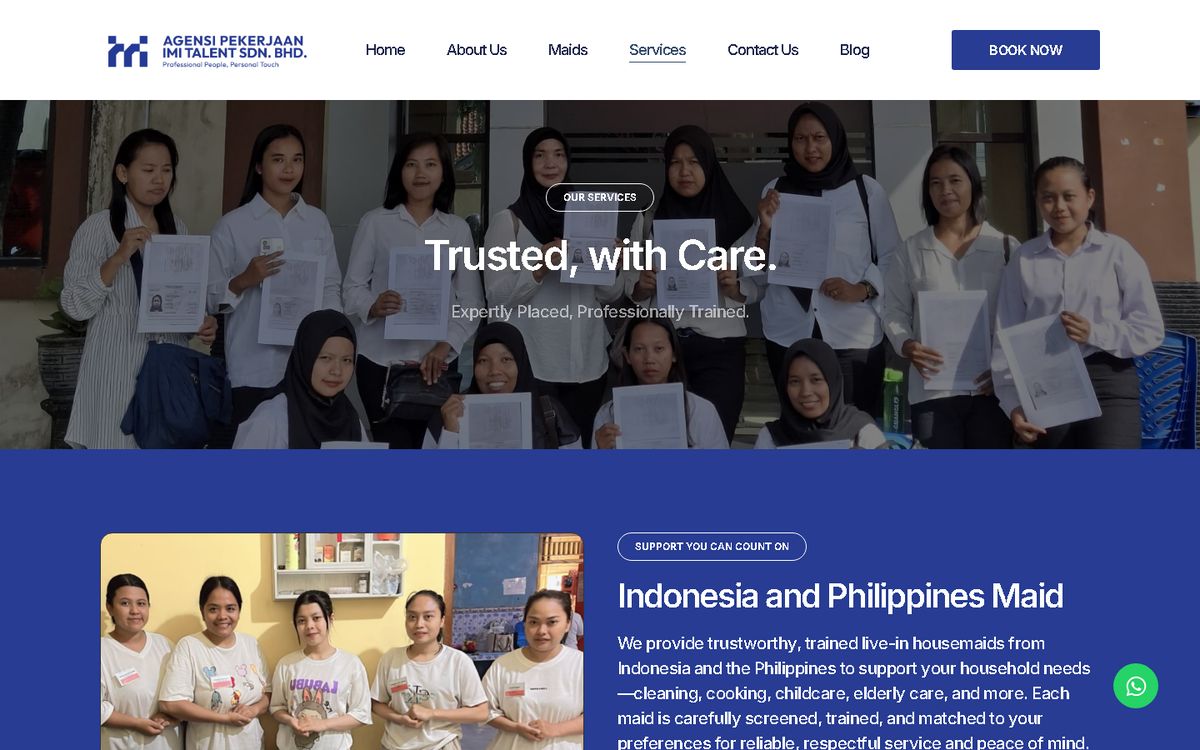 Digital Marketing Agency | ZenWeb Malaysia Services of the IMI Talent website