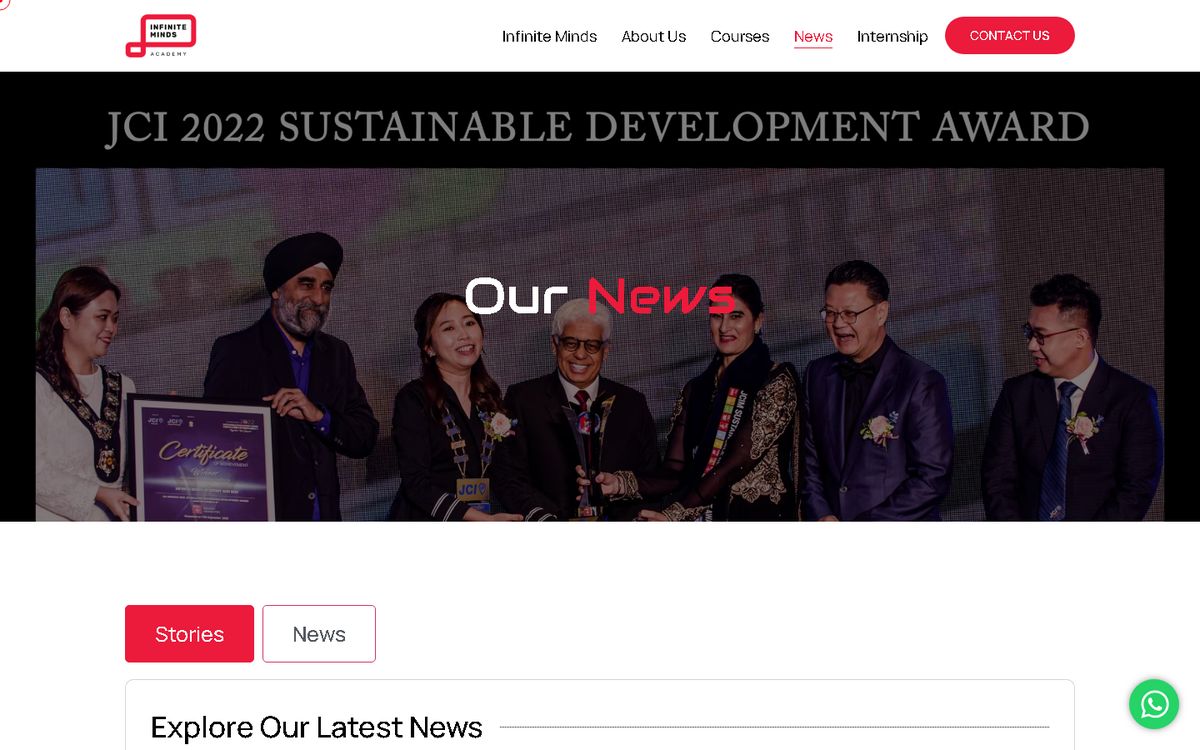 Digital Marketing Agency | ZenWeb Malaysia News of the Infinite Minds Academy website