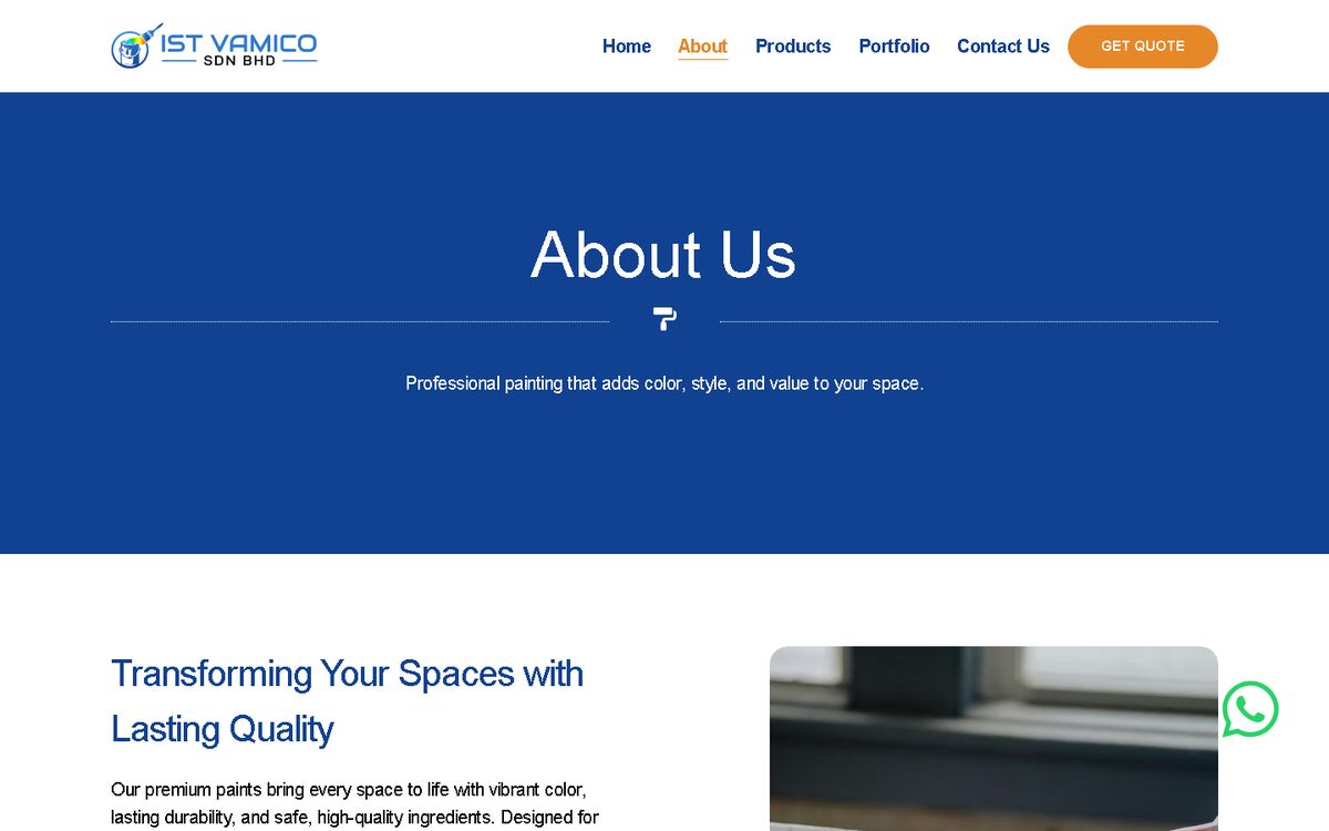 About of the IST Vamico website