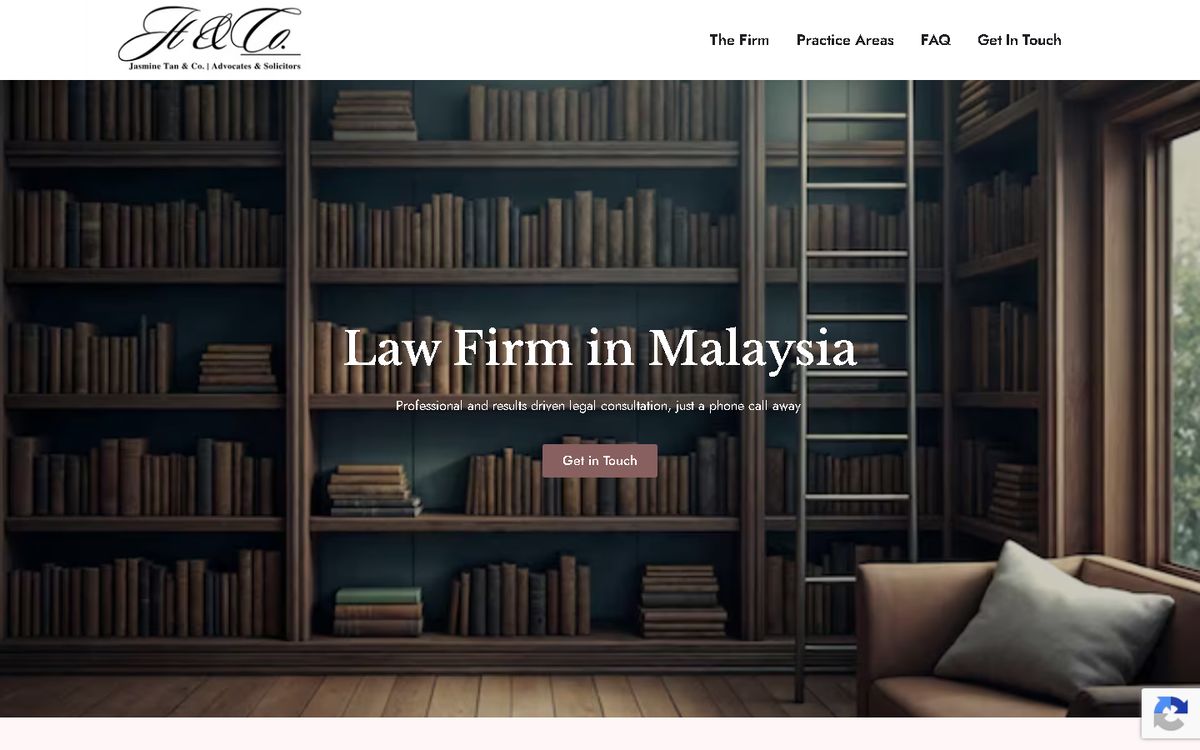 Digital Marketing Agency | ZenWeb Malaysia Home page of the Jasmine Tan & Co. website