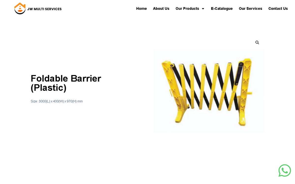 Digital Marketing Agency | ZenWeb Malaysia Product page of the JW Multi Services website