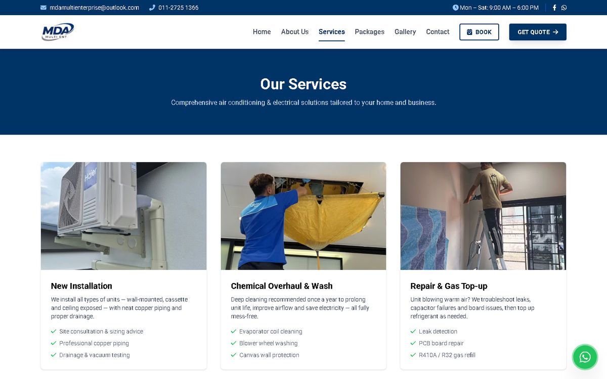 Digital Marketing Agency | ZenWeb Malaysia Services of the MDA Multi Enterprise website