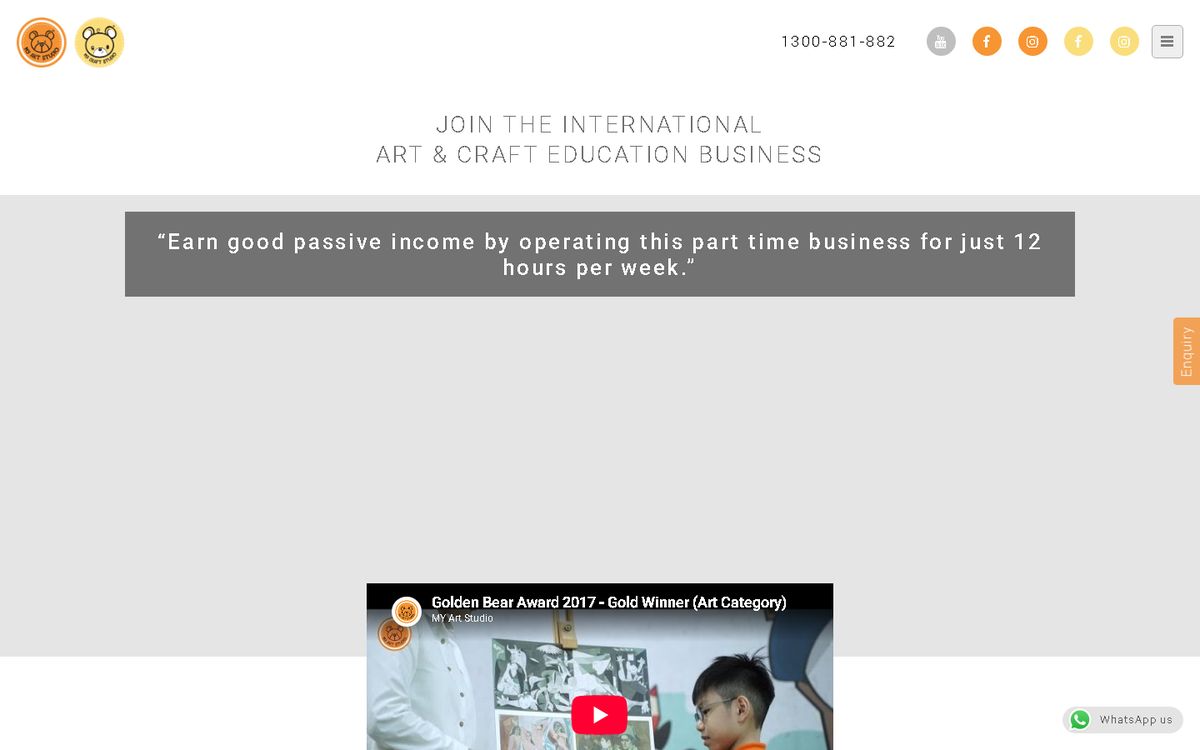 Digital Marketing Agency | ZenWeb Malaysia Business Opportunity of the MY Art Studio website