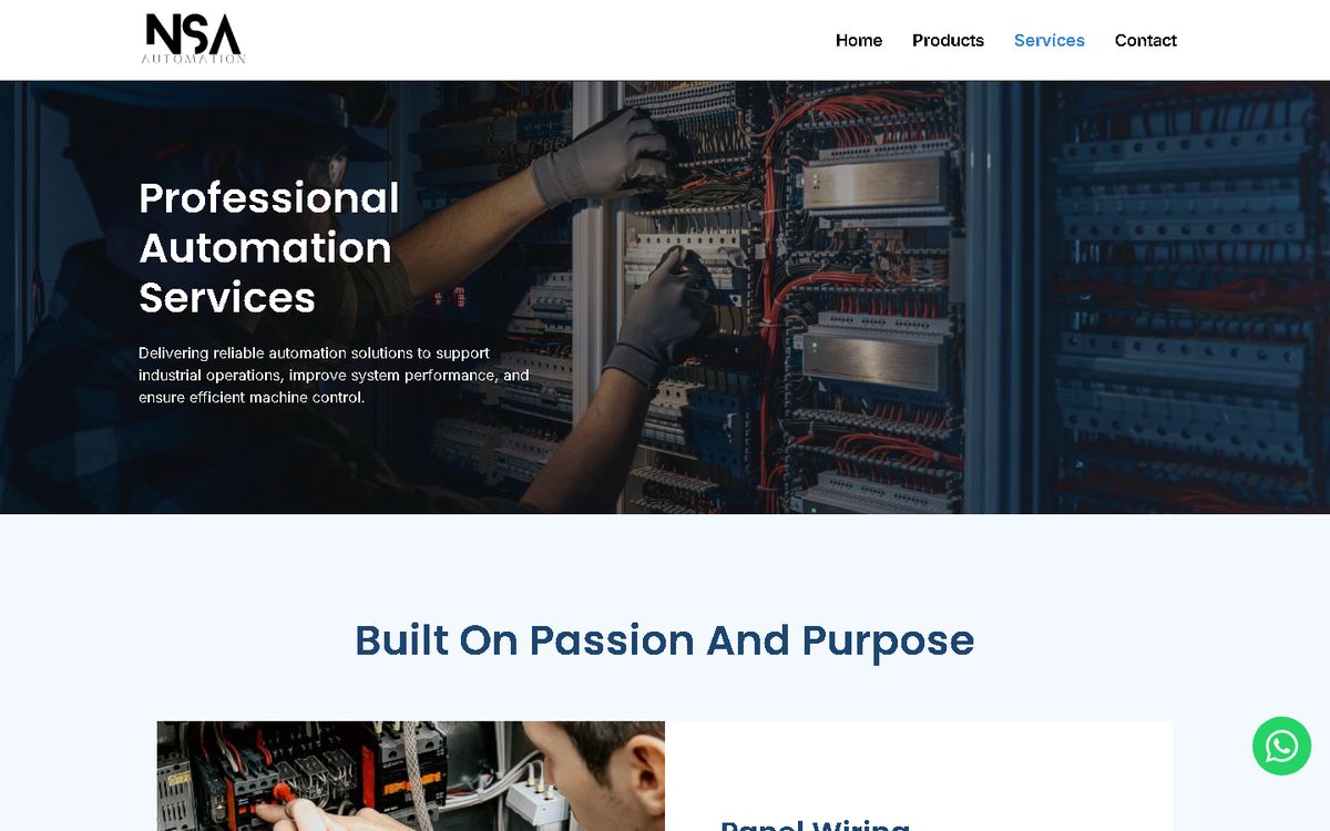Services of the NSA Automation website