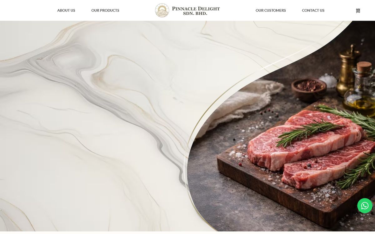 Digital Marketing Agency | ZenWeb Malaysia Home page of the Pinnacle Delight website