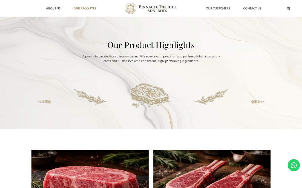 Digital Marketing Agency | ZenWeb Malaysia Our Products of the Pinnacle Delight website