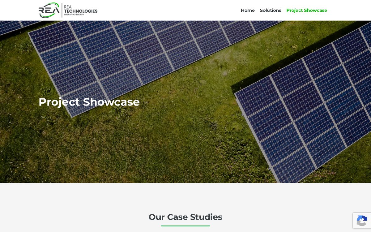 Digital Marketing Agency | ZenWeb Malaysia Project Showcase of the REA Technologies website