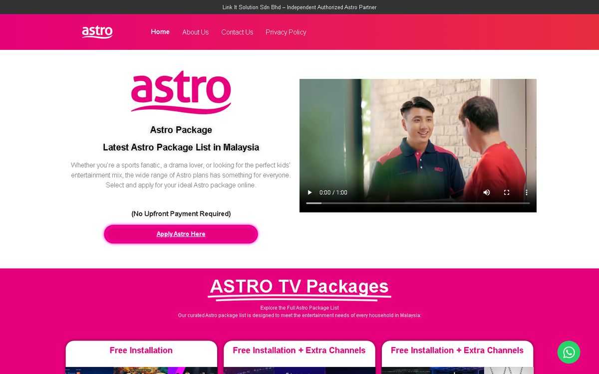 Digital Marketing Agency | ZenWeb Malaysia Home page of the Register Astro website