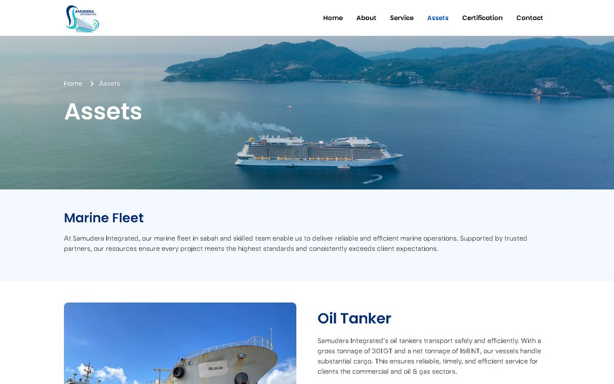 Digital Marketing Agency | ZenWeb Malaysia Assets of the Samudera Integrated website