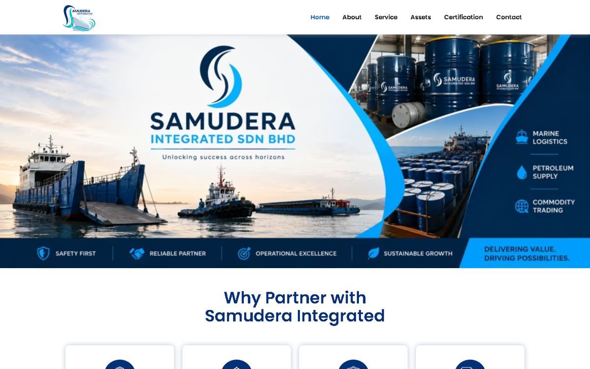 Digital Marketing Agency | ZenWeb Malaysia Home page of the Samudera Integrated website