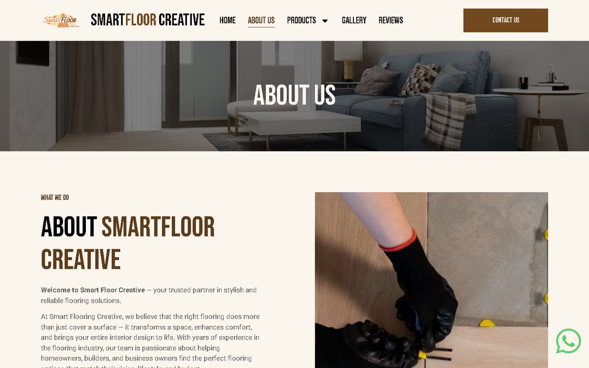 Digital Marketing Agency | ZenWeb Malaysia About Us of the Smart Floor Creative website