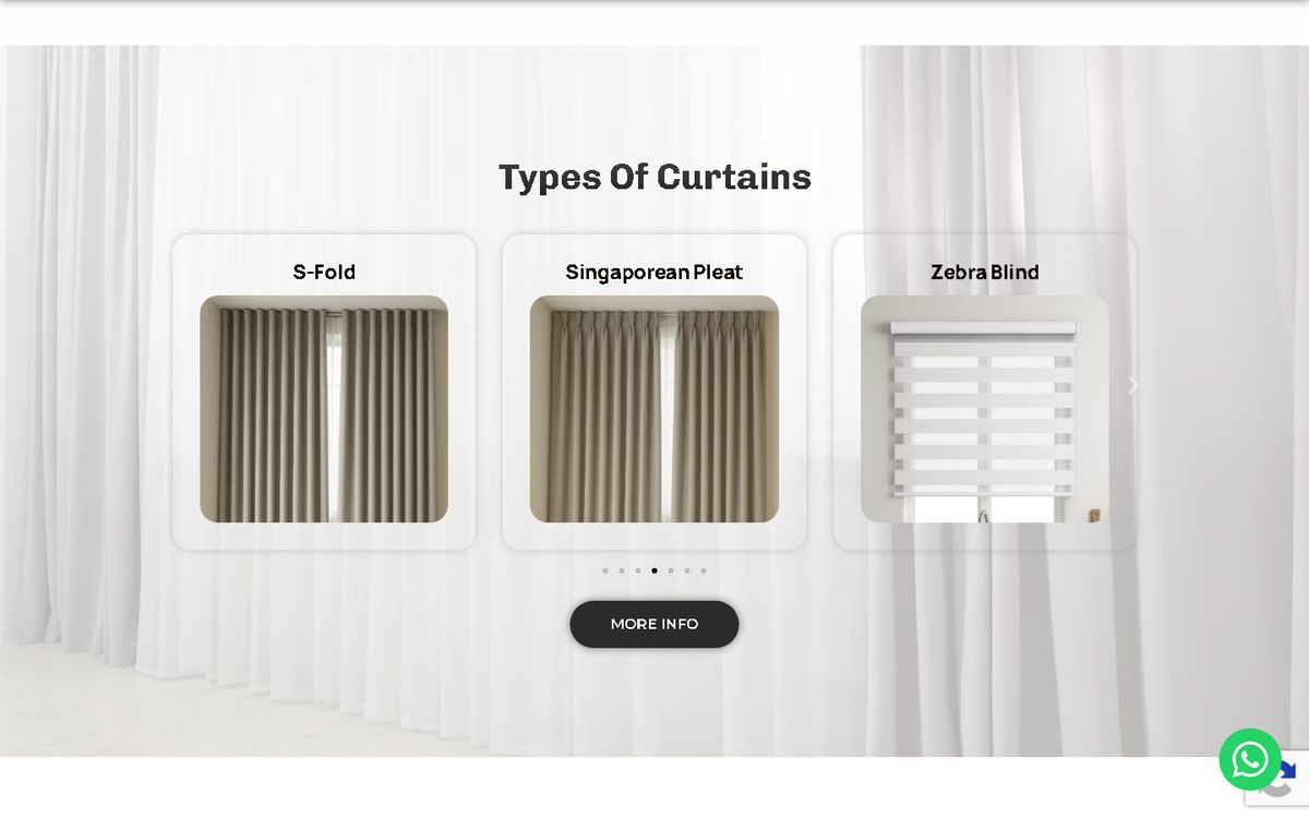 Digital Marketing Agency | ZenWeb Malaysia Types of curtains of the WL Curtain Works website
